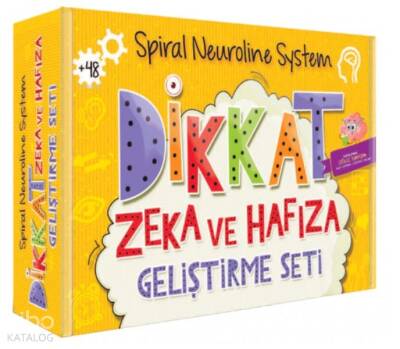 Dikkat, Zeka ve Hafıza Geliştirme Seti (8 kitap) - Minik Damla Yayınevi