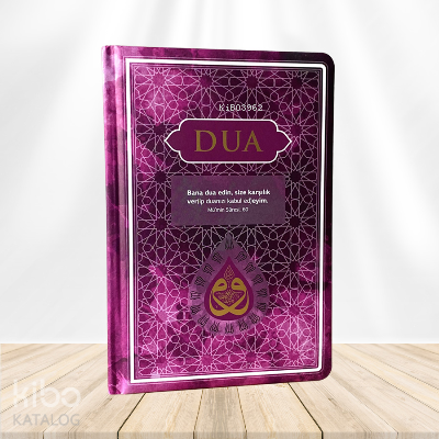 Dua (Evrâd-ı Şerîfe) Büyük Boy - Arapça+Türkçe - Lila (Genişletilmiş Yeni Baskı) - 2