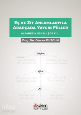 Eş ve Zıt Anlamlarıyla Arapçada Yaygın Fiiller Alfabetik Esaslı 901 Fiil - 1