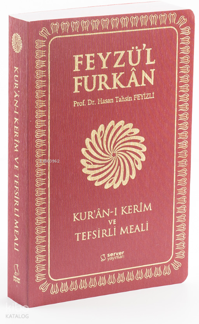 Feyzül Furkân Kurân-ı Kerîm ve Tefsirli Meali - Büyük Boy - İnce Cilt - BORDO - 2