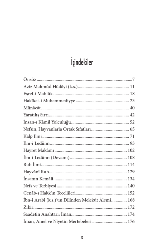 Başından Sonuna TASAVVUF - 5