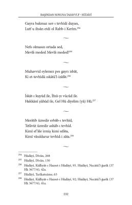 Başından Sonuna TASAVVUF - 15