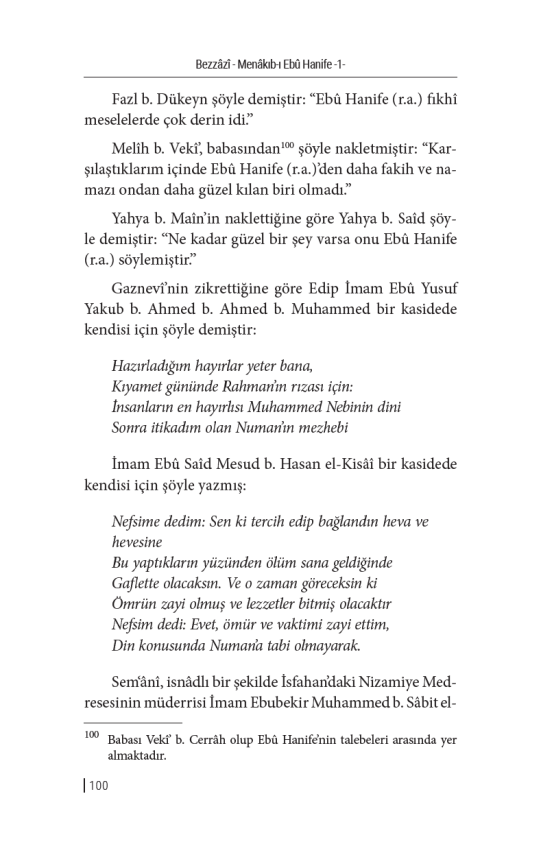 Menakıb-ı Ebu Hanife (2 Cilt) - 7