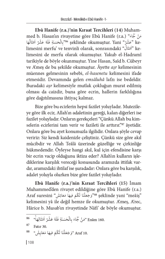Menakıb-ı Ebu Hanife (2 Cilt) - 12