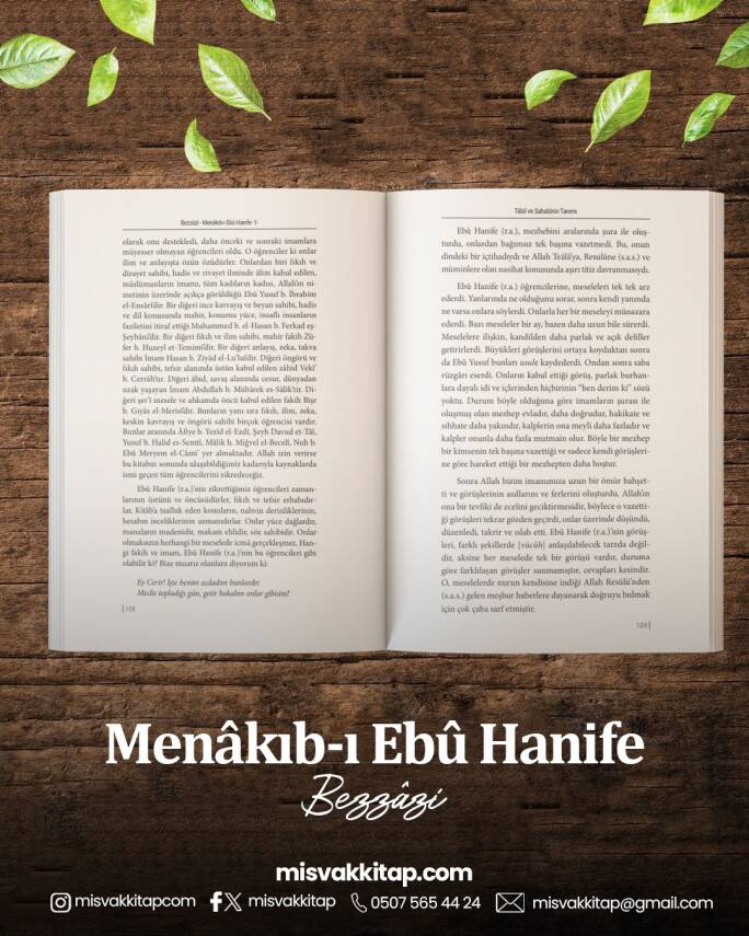 Menakıb-ı Ebu Hanife (2 Cilt) - 2