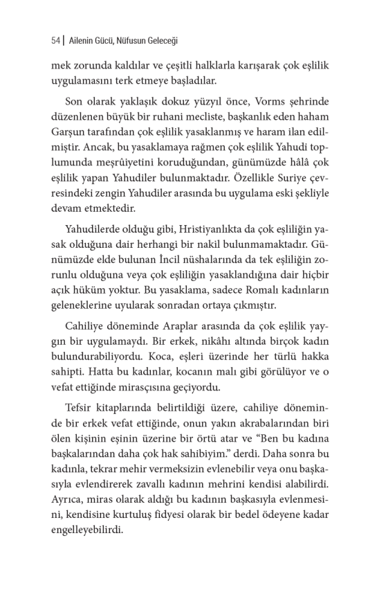 Ailenin Gücü, Nüfusun Geleceği - 9