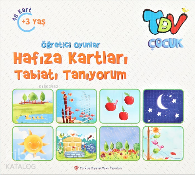 Öğretici Oyunlar Hafıza Kartları - Tabiatı Tanıyorum - 2