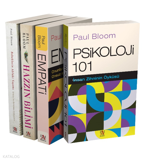 Paul Bloom Seti (4 kitap) -Bebeklerin Ahlaki Yaşamı -Hazzın Bilimi -Empati -Psikoloji 101 - 2