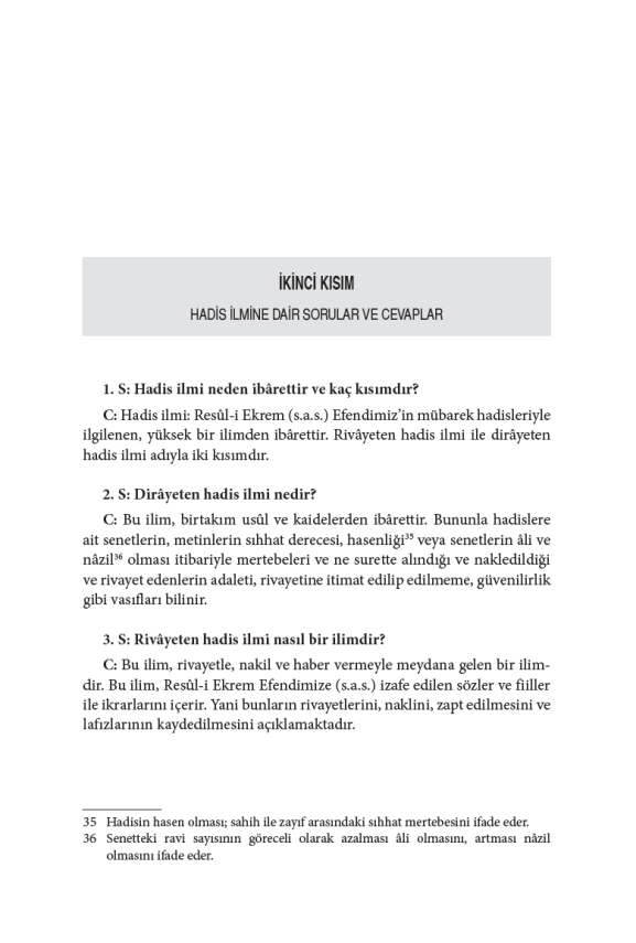 Sualli Cevapli Dini Bilgiler - 7