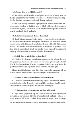 Sualli Cevapli Dini Bilgiler - 10