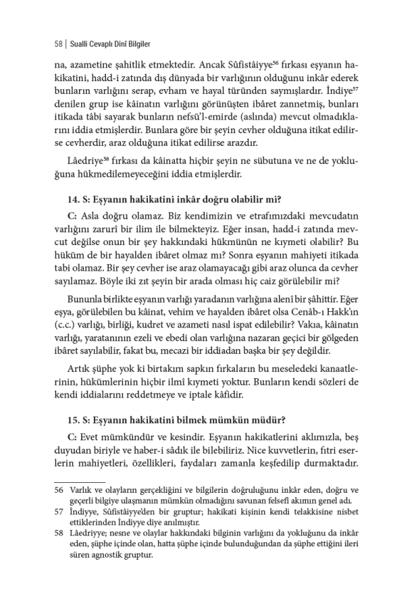 Sualli Cevapli Dini Bilgiler - 11