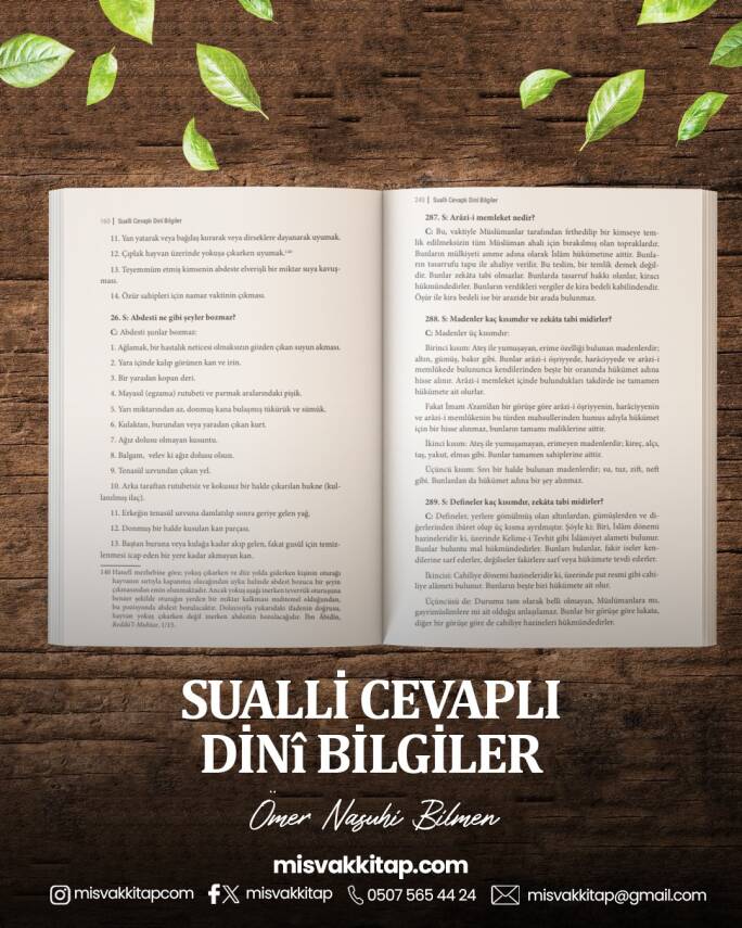 Sualli Cevapli Dini Bilgiler - 2