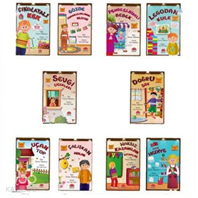 Tatlı mı Tatlı Hikayeler Seti - 10 Kitap Takım - Aktaş Yayıncılık