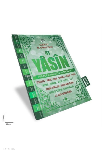 Yeşil Sesli Orta Boy Fihristli Yasin - 2